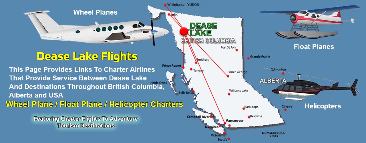 Direct to Dease Lake Charter Flights